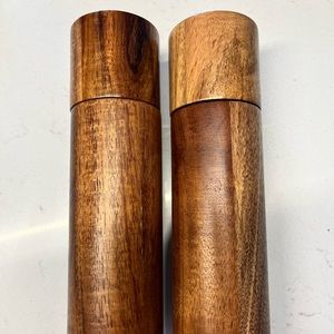 Bamboo Salt & Pepper Grinders